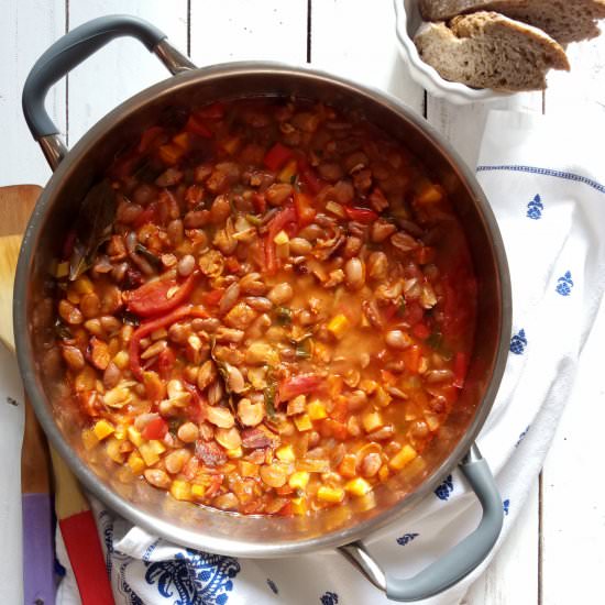 Hearty Bean Stew - Recipe photo by silviamagda