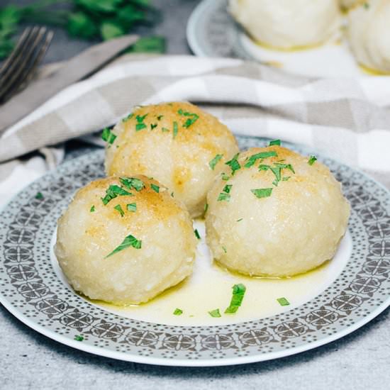 German Potato Dumplings - Recipe photo by cookingtheglobe