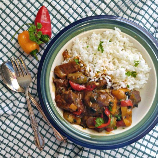 One Pot Thai Beef Curry - Recipe photo by thegardeningcook