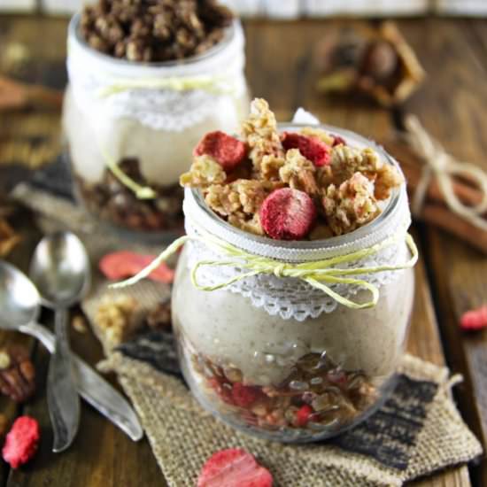 Gingerbread Cheesecake in a Jar - Recipe photo by Yummy taste Food