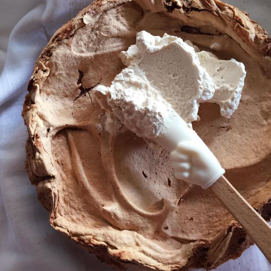 Maple Brown Sugar Pavlova - Recipe photo by whipsmartkitchen