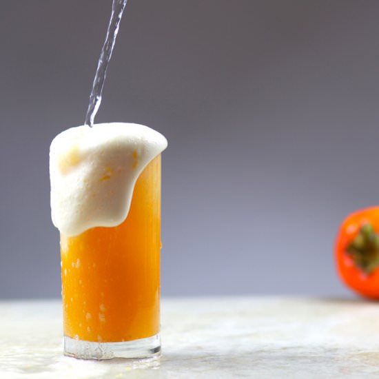 Fall Persimmon Cocktail - Recipe photo by flairprojectsb