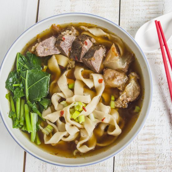 Taiwanese Tomato Beef Noodles - Recipe photo by choochoocachew