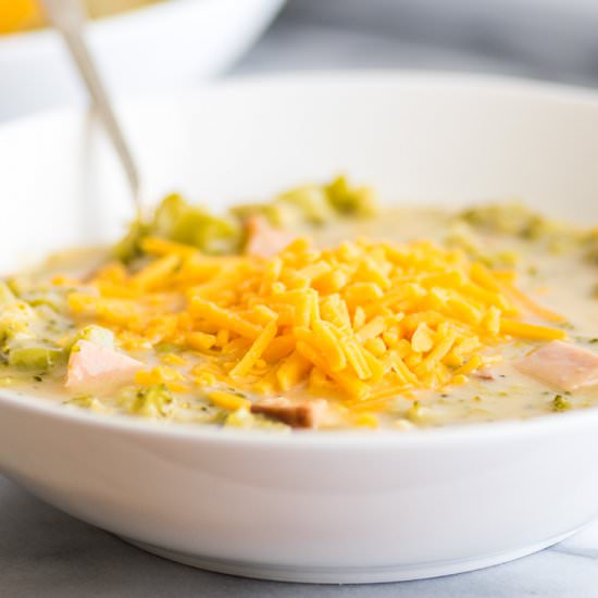 Easy Broccoli Chowder With Ham - Recipe photo by BakingMischief