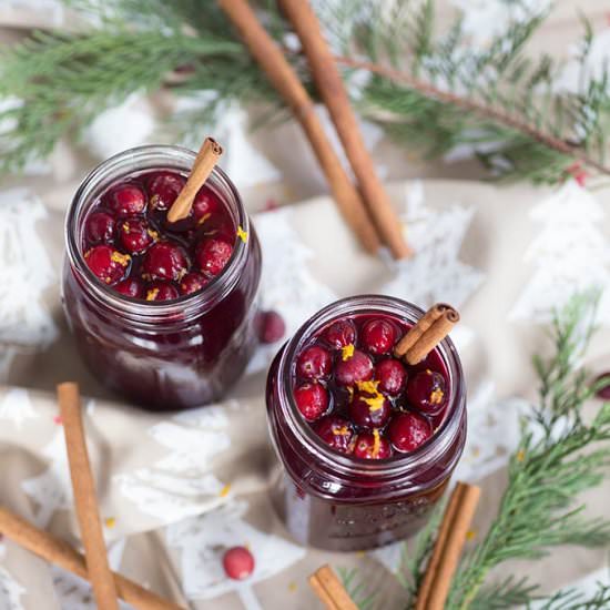 Cranberry Wassail - Recipe photo by Kiwi and Carrot