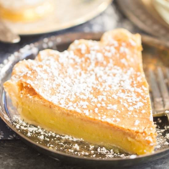 Chess Pie - Recipe photo by thegoldlininggirl
