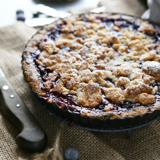Blueberry Streusel Tart - Recipe photo by angiesrecipes