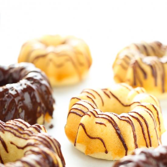 Mini Vanilla Bundt Cakes - Recipe photo by 3ScoopsofSugar