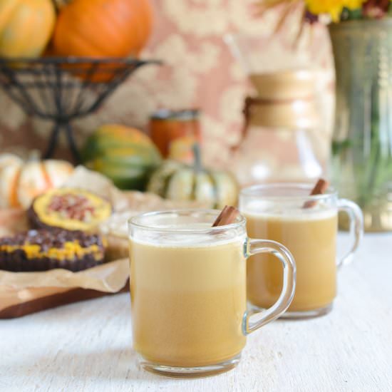 Pumpkin Spice Bulletproof Coffee - Recipe photo by With The Grains