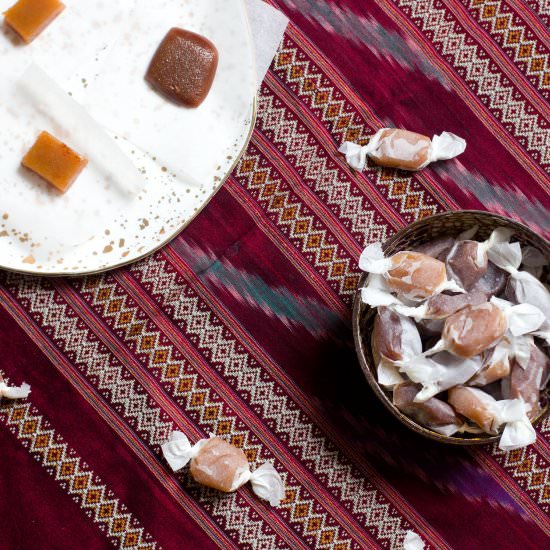 Pear and Grape Caramels - Recipe photo by zuckerbaeckerin