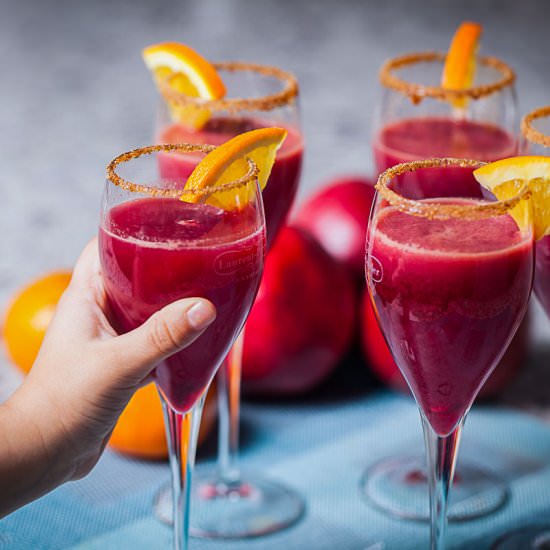 An Elegant New Year's Drink - Recipe photo by Mychefsapron