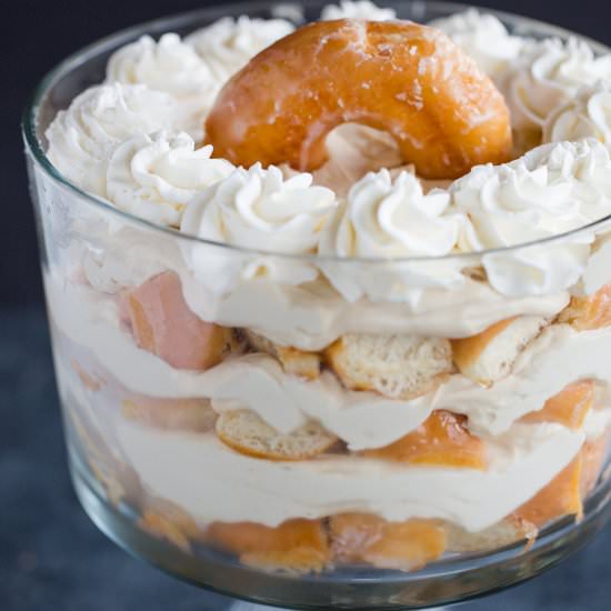 Coffee and Doughnuts Trifle - Recipe photo by browneyedbaker