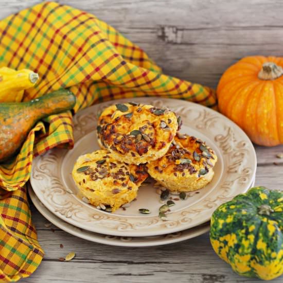 Healthy Pumpkin Muffins - Recipe photo by La Mora Romagnola