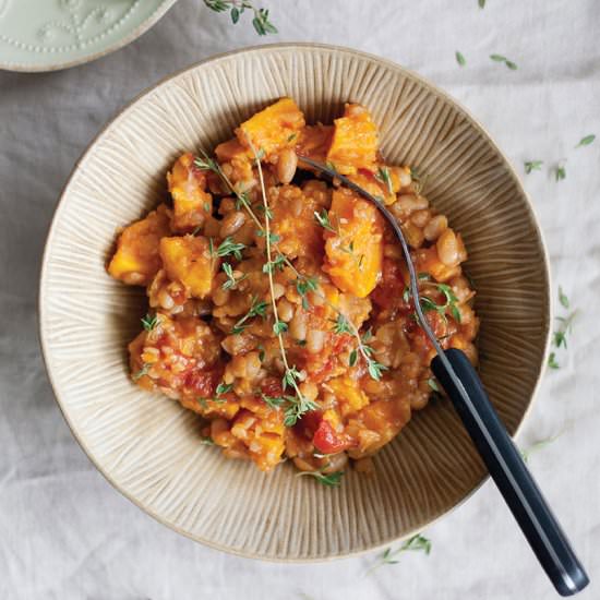 Cider Maple Baked Beans - Recipe photo by pure ella