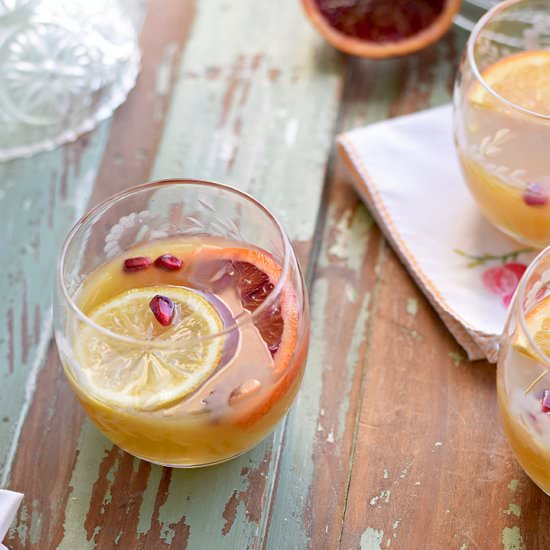 Citrus Whiskey Tea Punch - Recipe photo by vintagekitty