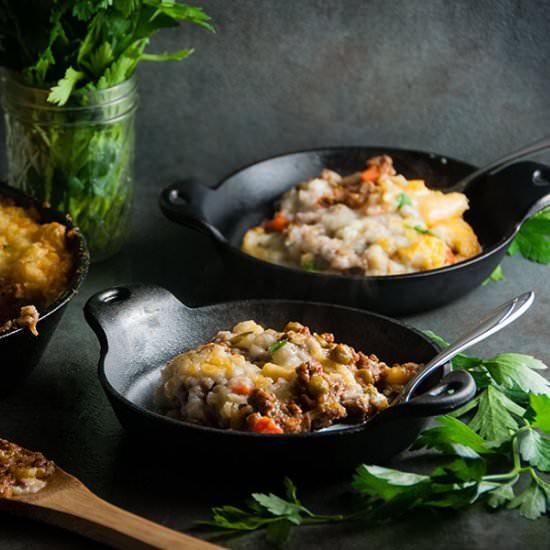 Cheesy Shepard's Pie - Recipe photo by SeasonedSprinkles