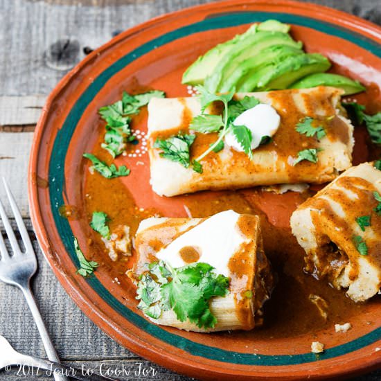 Pork Tamales - Recipe photo by Four to Cook For