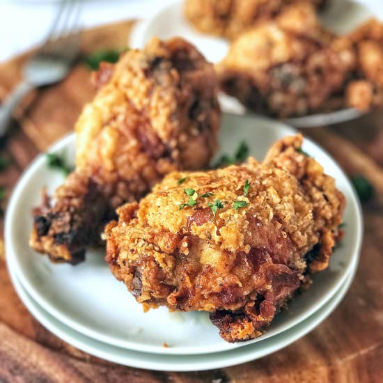 Southern Buttermilk Fried Chicken - Recipe photo by Sweet Tea and Thyme