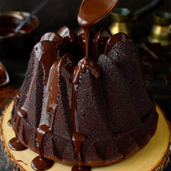 Double Chocolate Bundt Cake - Recipe photo by Domestic Gothess