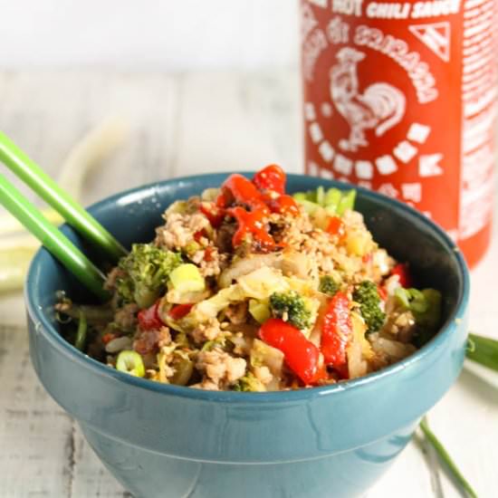 Quick Asian Hamburger Stir Fry - Recipe photo by tessadomesticdiva