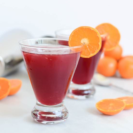 Cranberry Clementine Martini - Recipe photo by robinterry1