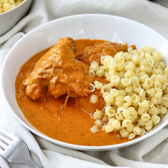 Chicken Paprikash - Recipe photo by Happy Foods Tube