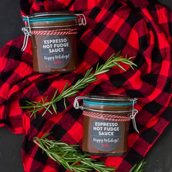 Espresso Hot Fudge Sauce - Recipe photo by Strawberry Blondie Kitchen