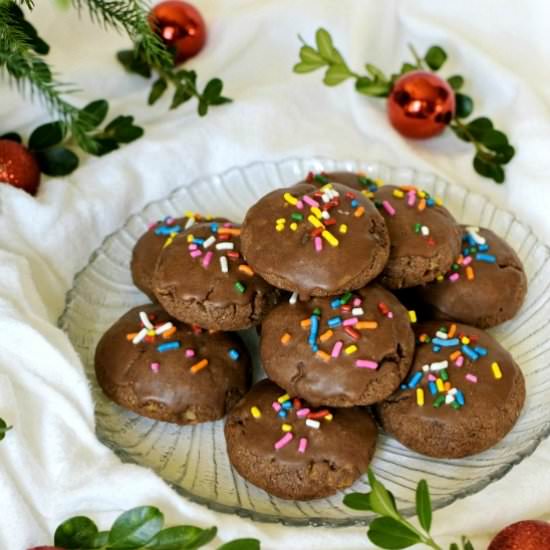 Italian Chocolate Toto Cookies - Recipe photo by allourway