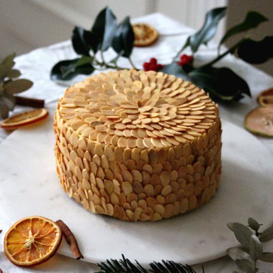 Salted Caramel and Pear Layer Cake - Recipe photo by sistersjunction