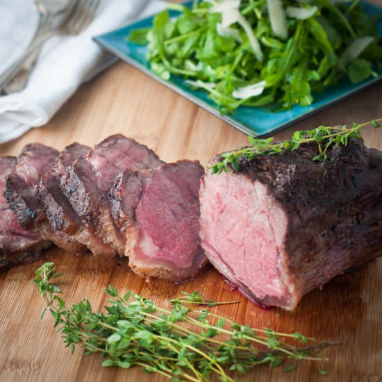 Sous Vide Cab Strip Loin Roast - Recipe photo by photosandfood