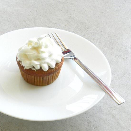 Orange and Chocolate Chip Cupcakes - Recipe photo by pratibabhat