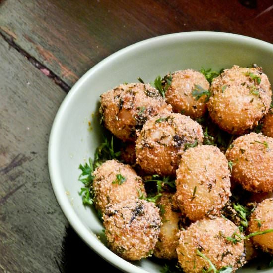Semolina Potatoes - Recipe photo by pratibabhat