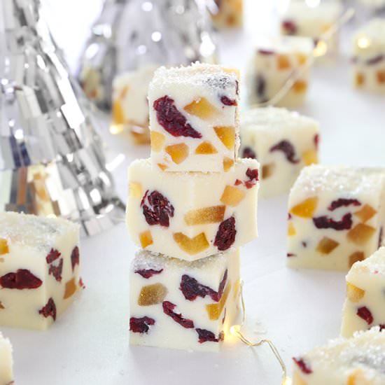 Cranberry-Orange Fudge - Recipe photo by sprinklebakes