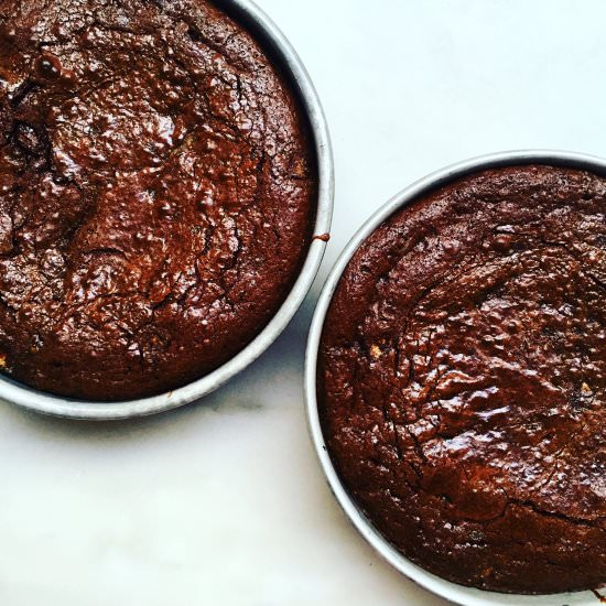 Flourless Chocolate Cake - Recipe photo by jessie sheehan bakes