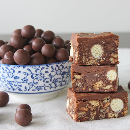No Bake Maltesers Slice - Recipe photo by PicNic_NZ