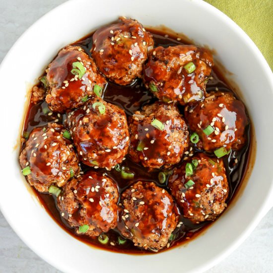 Asian Quinoa Meatballs - Recipe photo by karylhenry