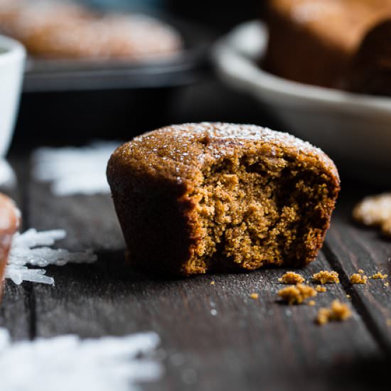 Best Healthy Gingerbread Muffins - Recipe photo by foodfaithfitness