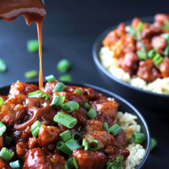 Sweet & Sour Chicken {Paleo} - Recipe photo by TheNourishedFamily