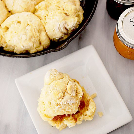 Cathead buttermilk biscuits - Recipe photo by evabakes