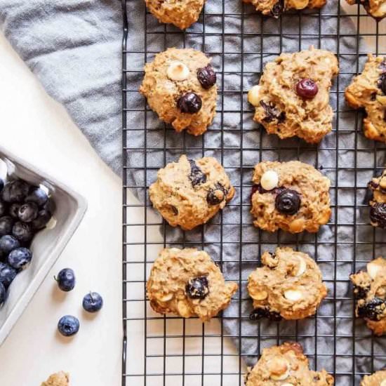 Blueberry Breakfast Cookies - Recipe photo by platingsandpairings