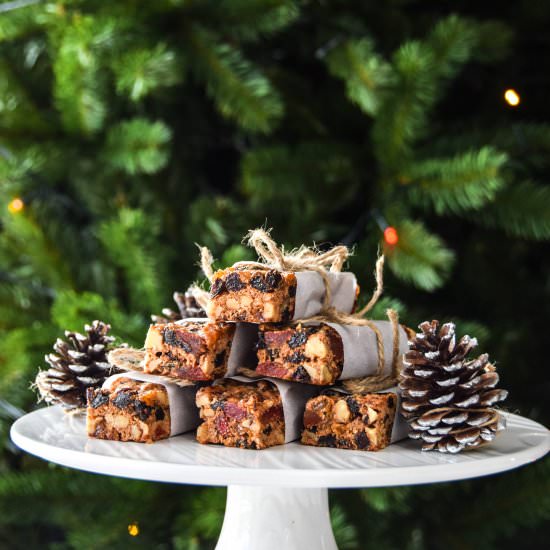 Fruitcake Bars - Recipe photo by PoLaBaker