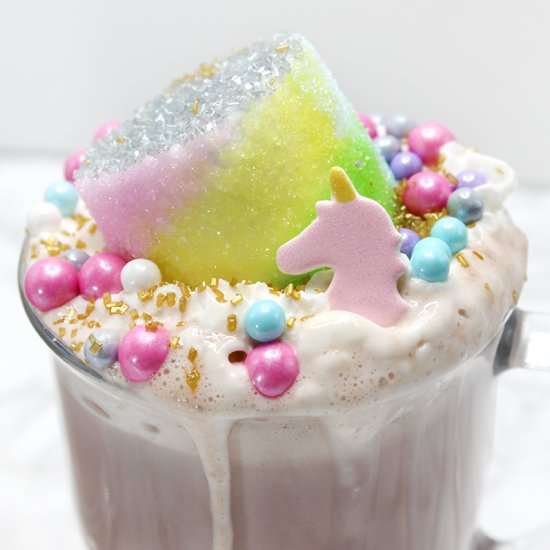 Unicorn Hot Cocoa - Recipe photo by SouthernMomLoves