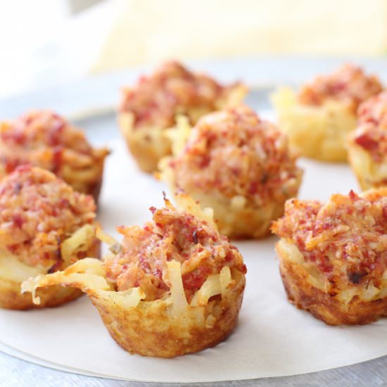 Mini Reuben Bites - Recipe photo by Metirementblog
