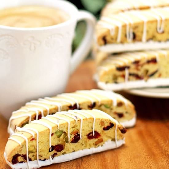 White Chocolate Cranberry Pistachio - Recipe photo by valyastasteofhome.com