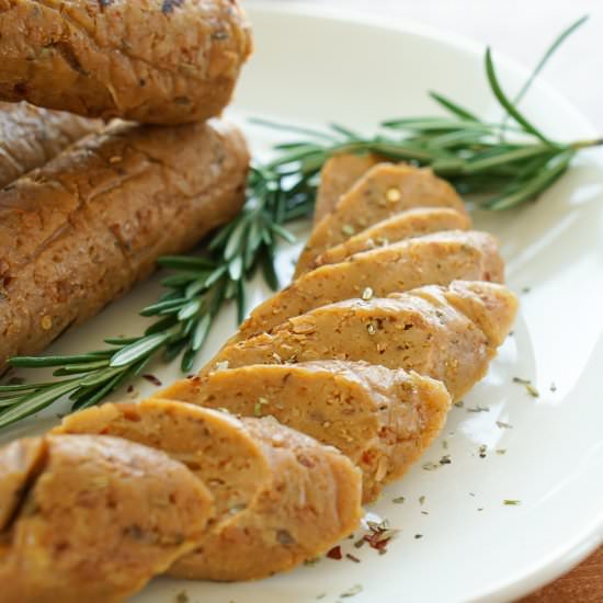 Vegan Italian Sausages - Recipe photo by whoneedssalad