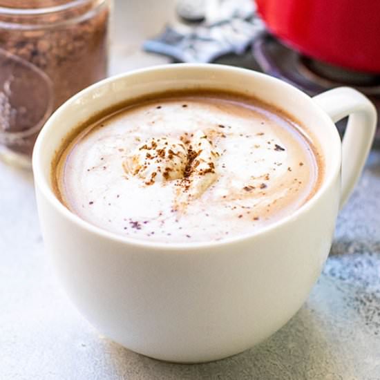 Hot Chocolate Mix - Recipe photo by Girl Gone Gourmet