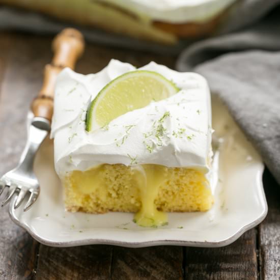 Easy Margarita Poke Cake - Recipe photo by thatskinnychickcanbake