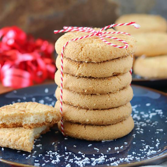 Eggless Coconut cookies - Recipe photo by ruchiskitchen