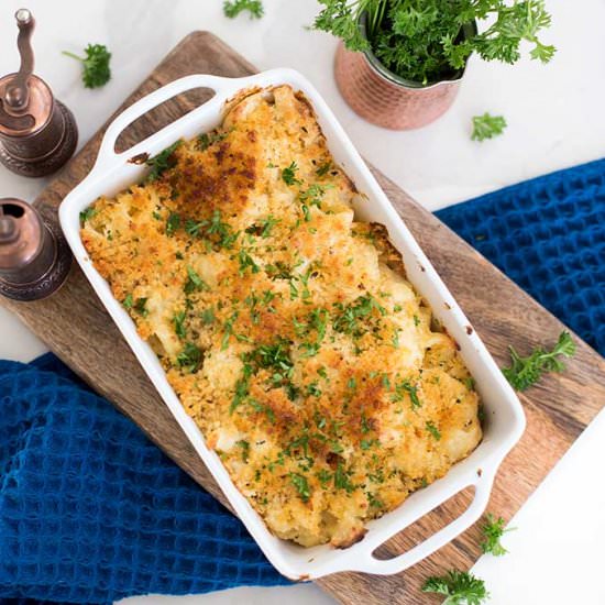 Baked Macaroni & Cheese - Recipe photo by Kiwi and Carrot