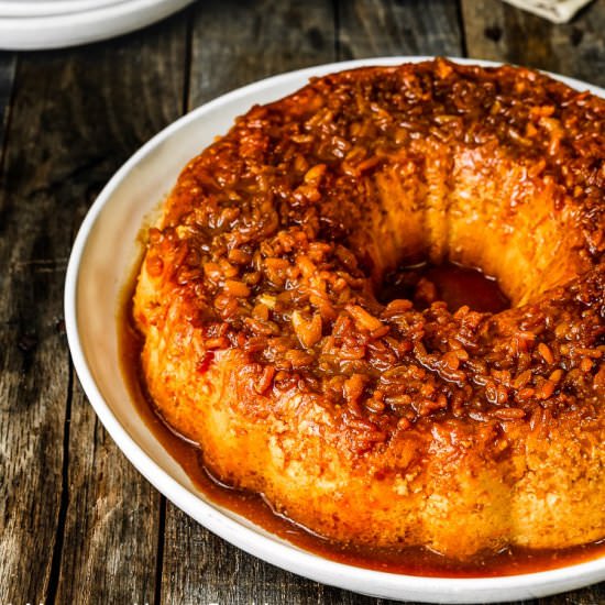 Arroz con Leche Flan - Recipe photo by Mommys Home Cooking
